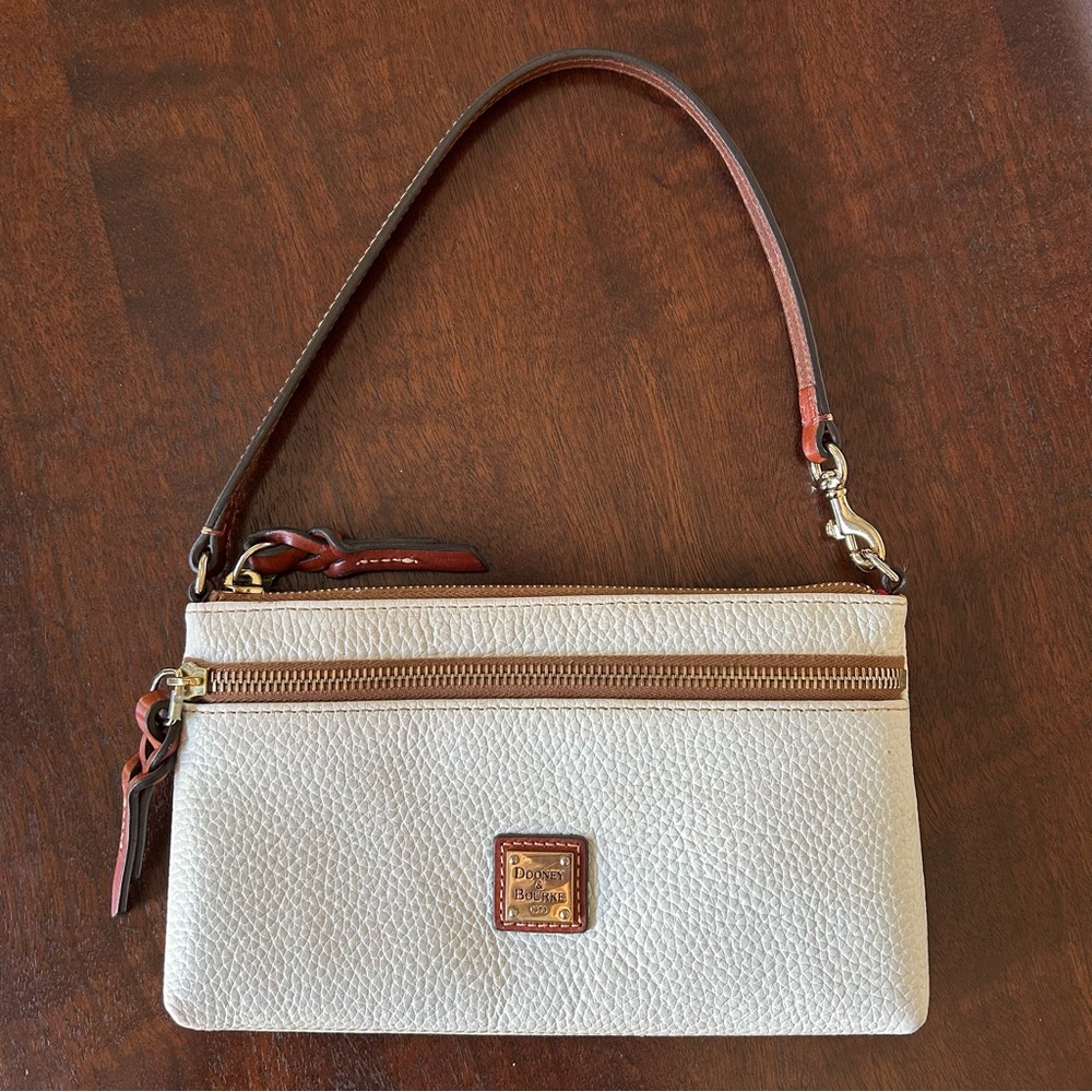 Dooney & Bourke Mini Shoulder Handbag Off White